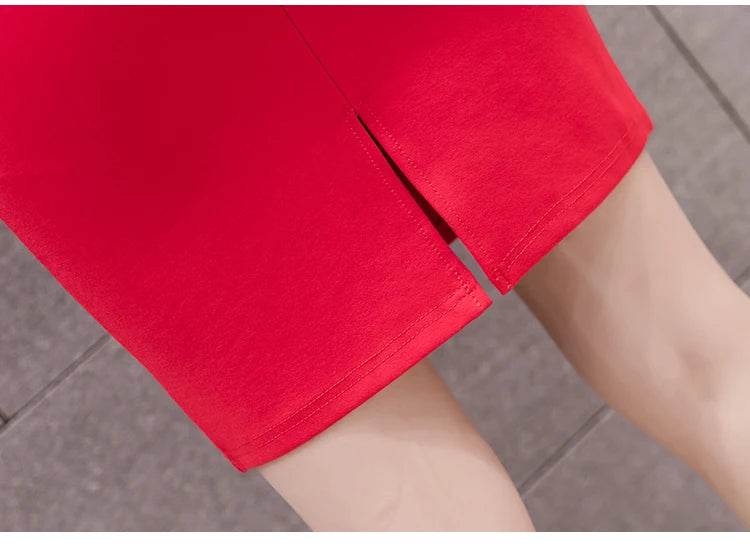 Women's Elegant Pencil Skirt - P12 Hub Europe