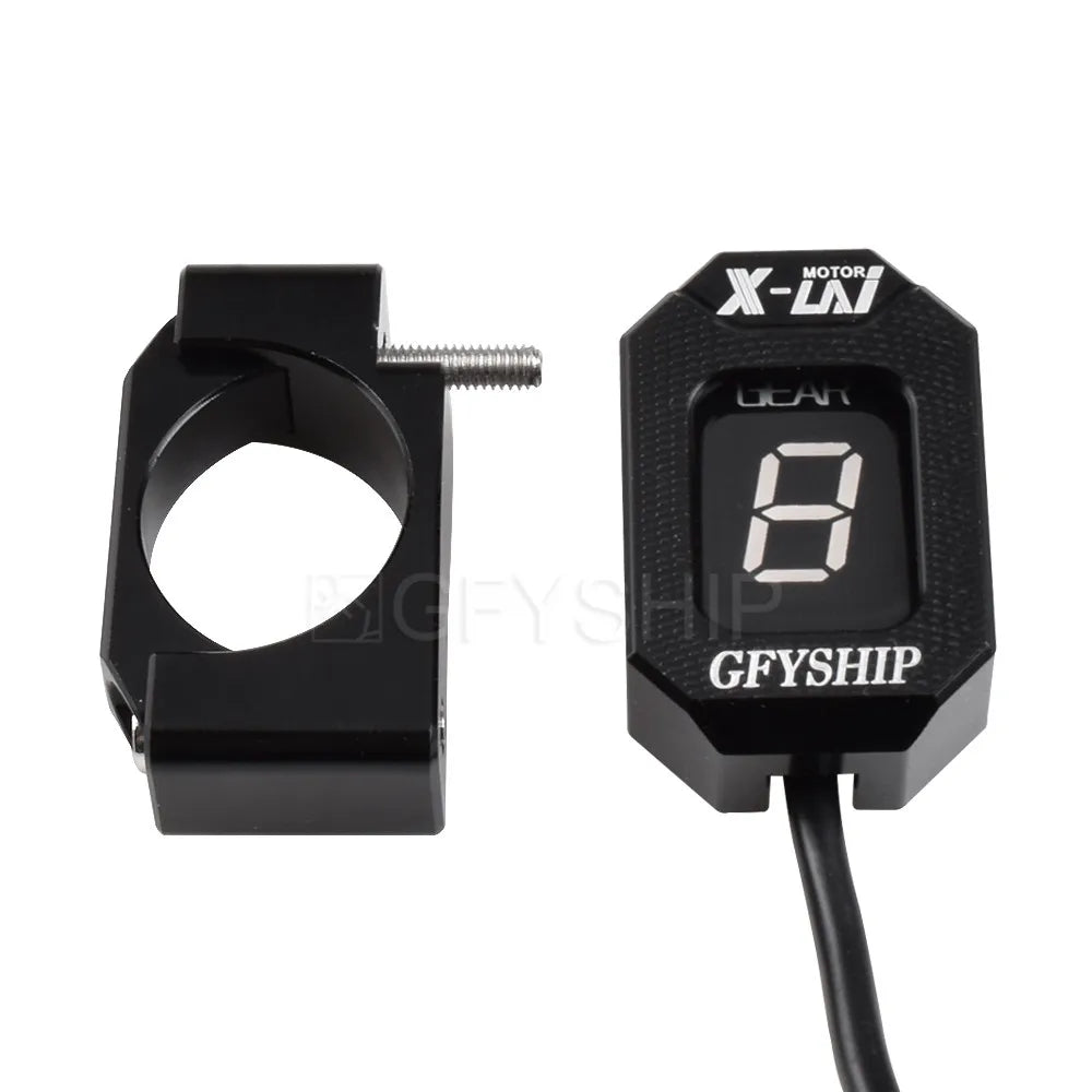 For Buell XB12STT Lightning Super TT ALL YEARS Motorcycle Gear Indicator 1-6 Level Digital Gear Meter