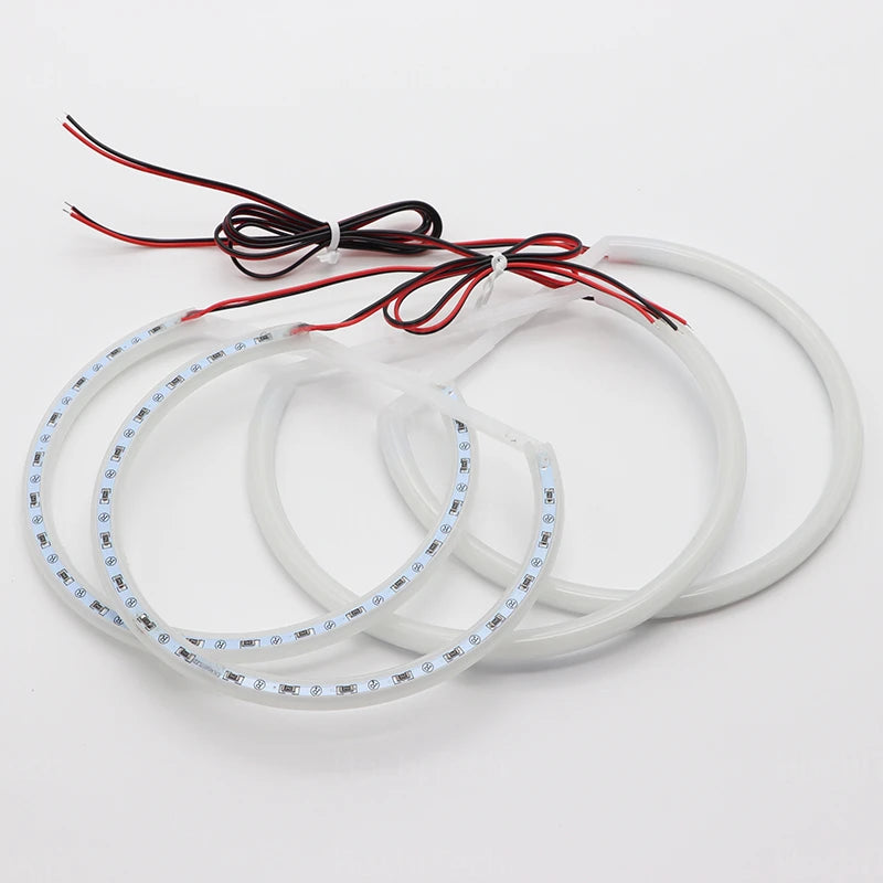 3 Years Warranty Hight Quality LED Angel Eyes Kit Cotton White Ring For BMW X3 F25 2010-2014 halogen HEADLIGHT