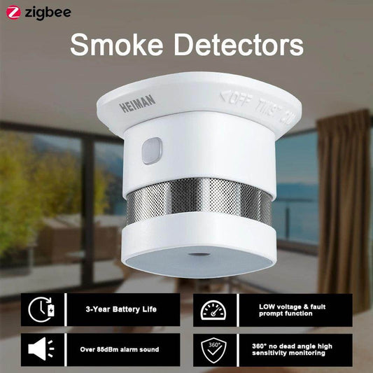 Smoke Detector Fire Alarm, 85dB, 3-Year Battery - P12 Hub Europe