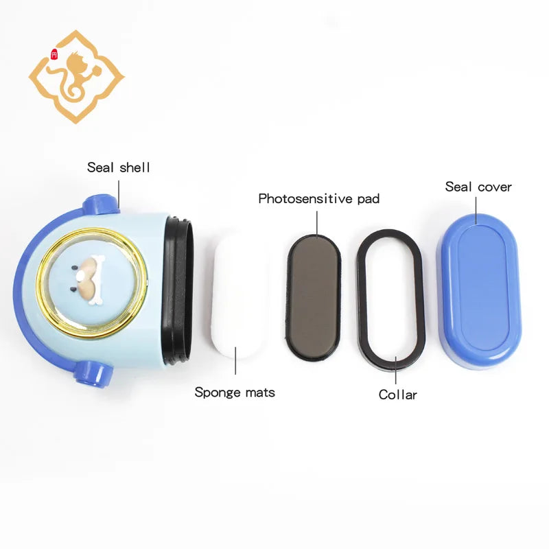 New Customized Name Stamp Waterproof Toy Baby Student Clothes Chapter Wash not Faded Children's Seal Customized Stamp Gifts