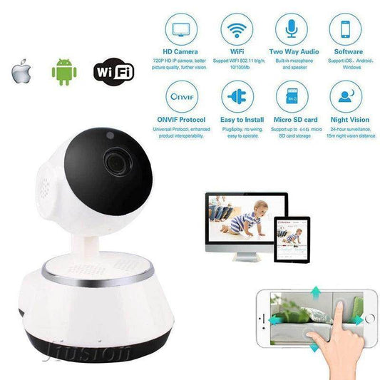 Mini WiFi Baby Monitor Night Vision, 2-Way Audio - P12 Hub Europe
