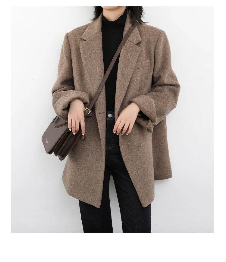 Office Wool Coat - P12 Hub Europe