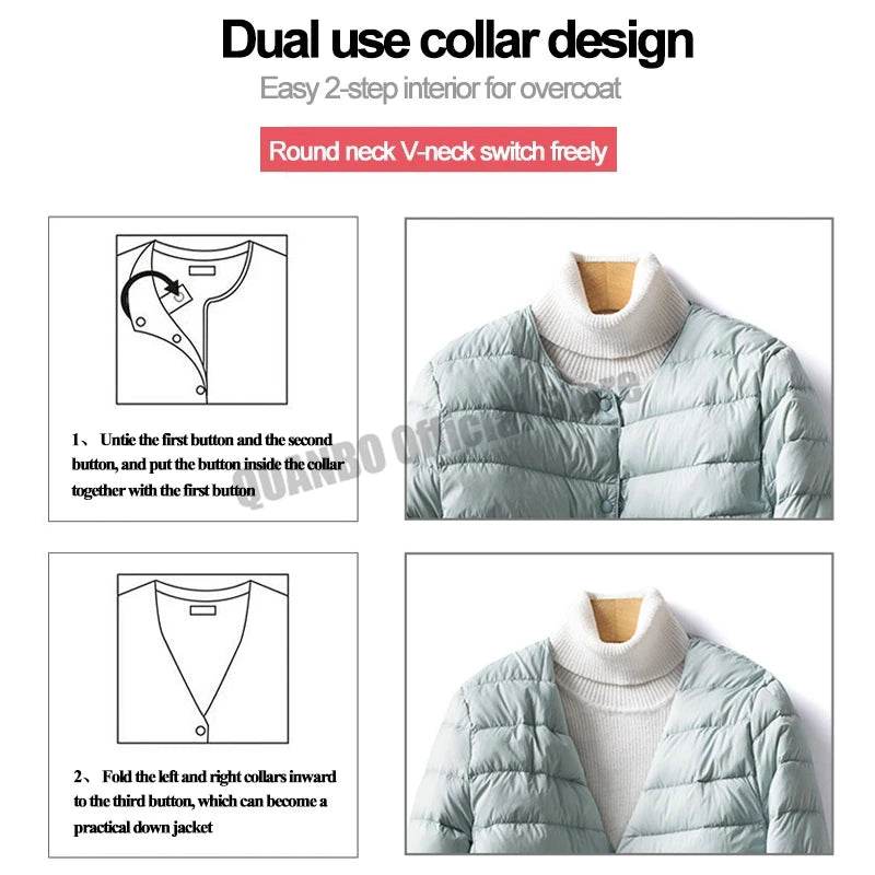 Ultra Lightweight Women's Puffer - P12 Hub Europe