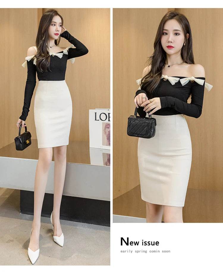 Women's Elegant Pencil Skirt - P12 Hub Europe