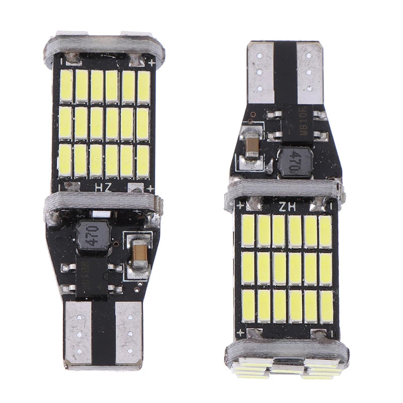 Hot sale 2Pcs DC 12V Canbus T16 T15 921 W16W LED Bulb Car Backup Reverse Lights 6000K