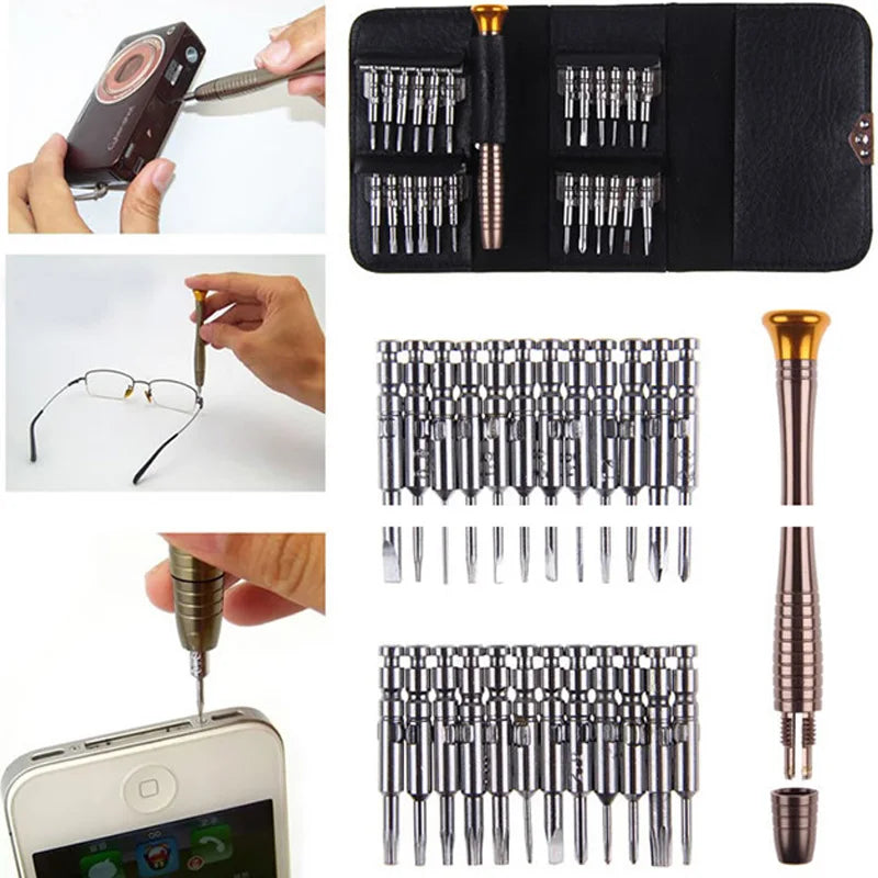 Orignal Screwdriver Set 25 in 1 Torx Screwdriver Repair Tool Set For iPhone Cellphone Tablet PC Worldwide Store Hand tools