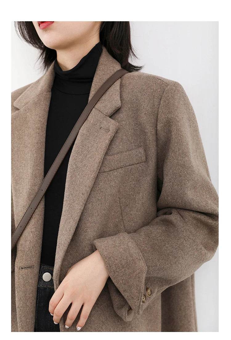 Office Wool Coat - P12 Hub Europe