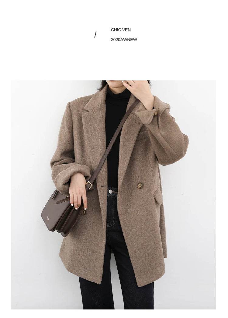 Office Wool Coat - P12 Hub Europe