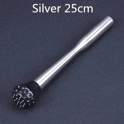 Bar Cocktail Muddler Mojito Stainless Steel Bar Mixer Barware DIY Drink Fruit Muddler Crushed Ice Barware Bar Tool - P12 Hub Europe