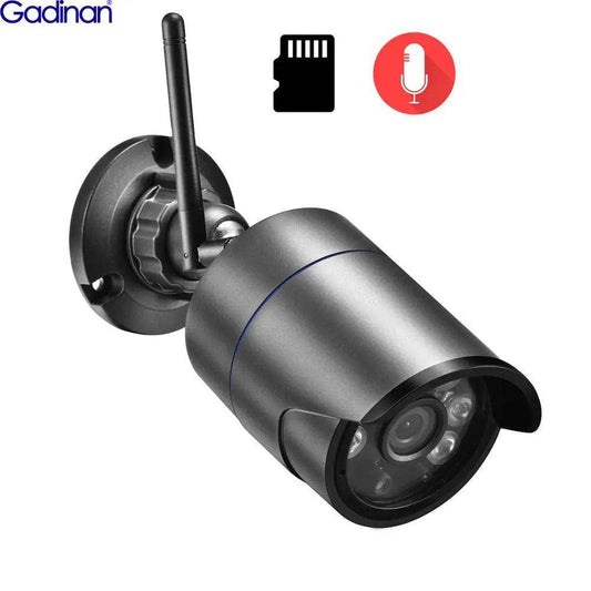 Outdoor Camera PoE Gadinan 5MP Audio, IR Night, Micro SD - P12 Hub Europe