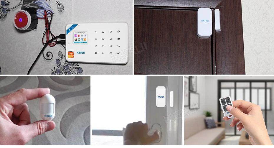 Alarm Smart KERUI W181 WiFi GSM Tuya - P12 Hub Europe