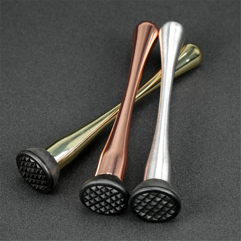 Bar Cocktail Muddler Mojito Stainless Steel Bar Mixer Barware DIY Drink Fruit Muddler Crushed Ice Barware Bar Tool - P12 Hub Europe