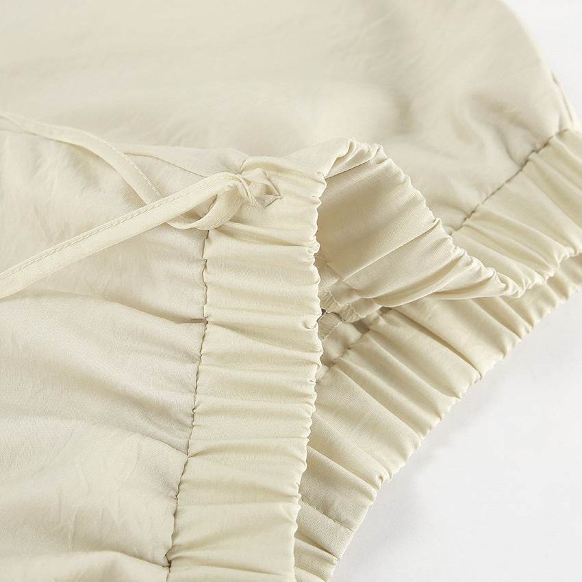 Tornova Ruffled Lace Up Shorts - P12 Hub Europe