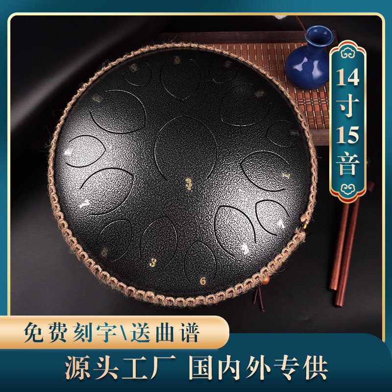 14-inch 15-tone Hollow Drum Percussion Musical Instrument