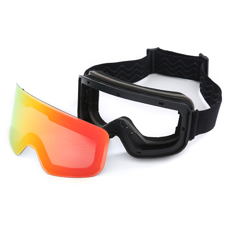 Ski Goggles Double Layer Anti-fog Goggles Eye Protection