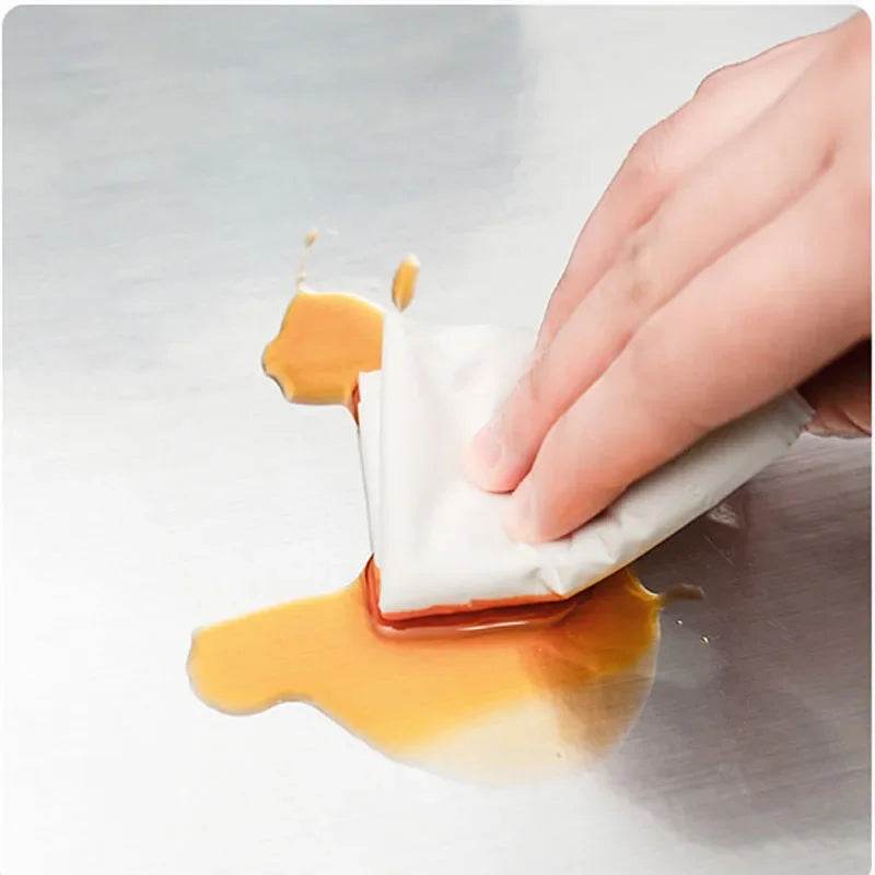 Decorative waterproof fireproof self-adhesive wallpaper 40cm brushed silver refrigerator living room kitchen countertop - P12 Hub Europe