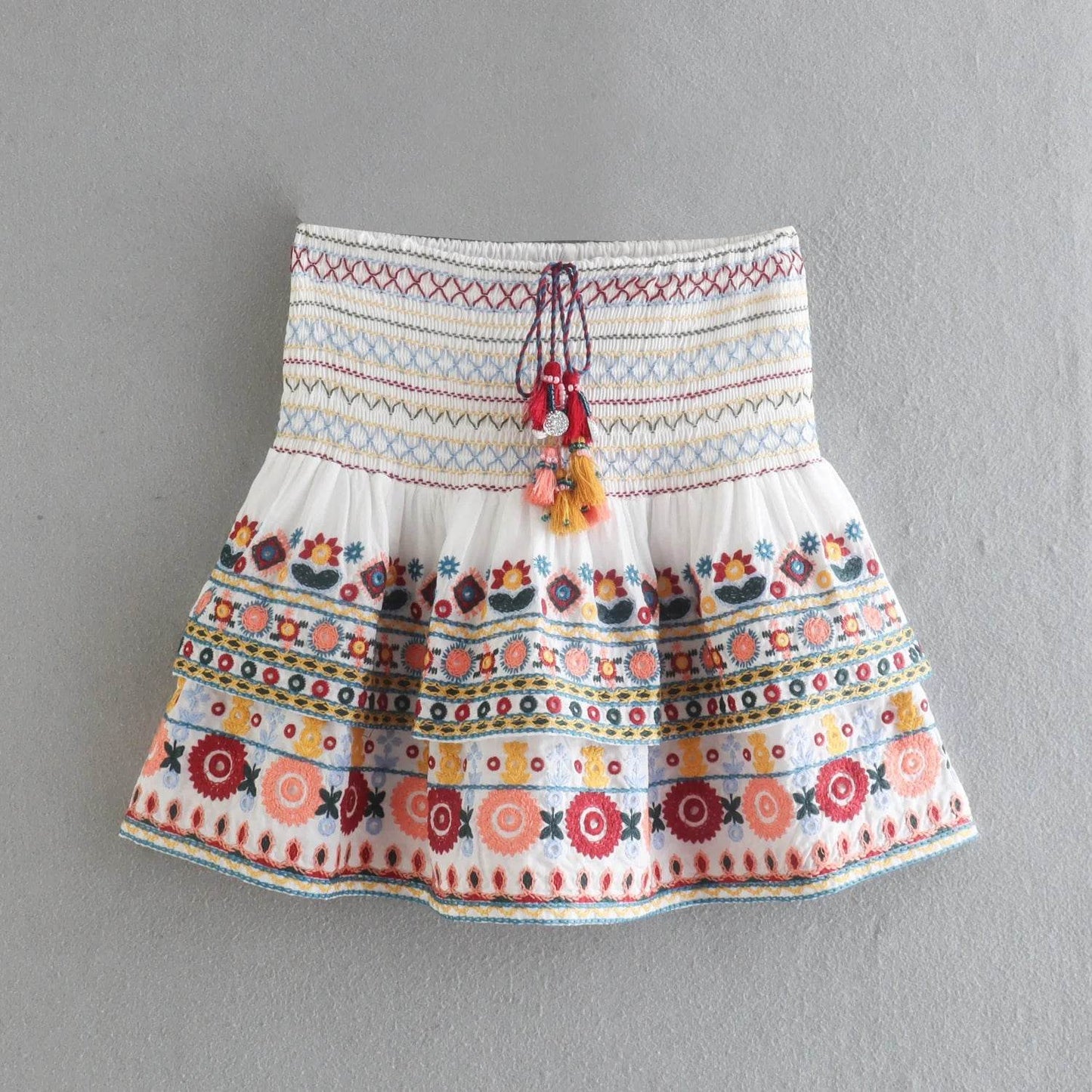 Ethnic Embroidered Top Skirt Set - P12 Hub Europe