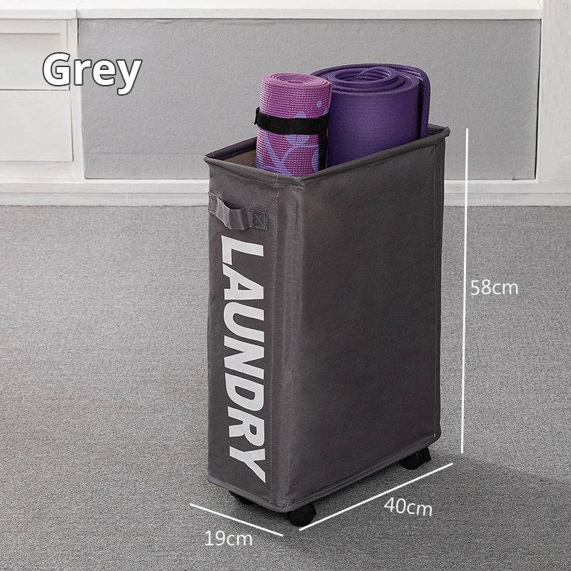 Slim Rolling Laundry Hamper - P12 Hub Europe