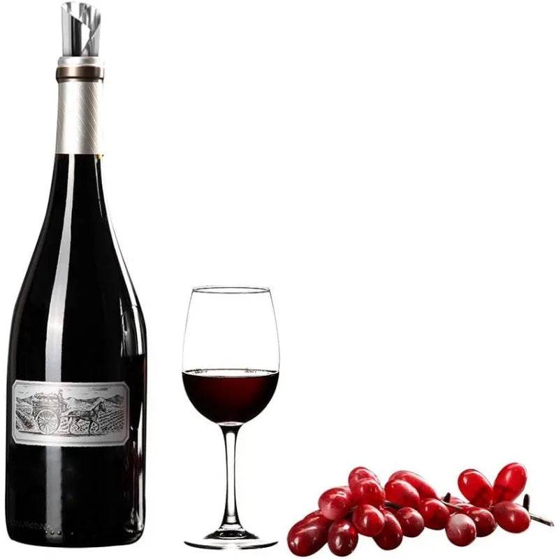 50/100/150/200Pcs 3 Inch Silver Wine Pourer Discs Drip-Proof Drop Drip Stop Pouring Pour Spout Pour Wine Thin Slice - P12 Hub Europe