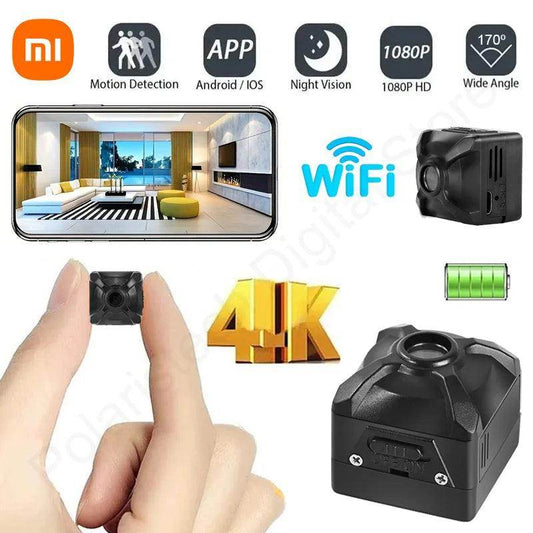 Mini WiFi Camera Xiaomi X5 1080P, Motion Detect, Night Vision, IP66 - P12 Hub Europe