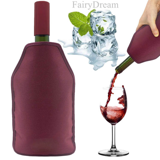 Wine Ice Bag Cooling Holder Jelly Picnic Beverage Nylon Wine Cooler Sleeve Soft Drink Rack Bar Tool Champagne Wine Bottle Covers - P12 Hub Europe