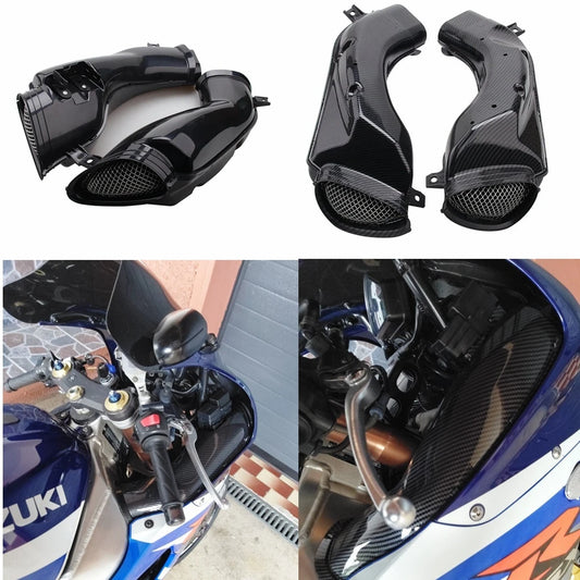 Motorcycle Air Intake Tube Duct Cover Fairing For Suzuki GSXR600 GSXR 600 750 2001 2002 2003 GSXR1000 1000 2001 2002 K1 K2