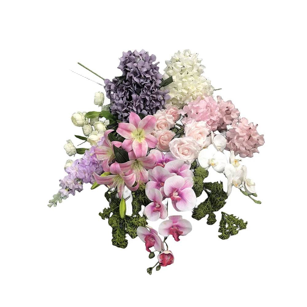 Large Artificial Hydrangea Macrophylla Really Touch Big Head DIY Bridal Bouquet Home Garden Wedding Party Decoration Accessories - P12 Hub Europe