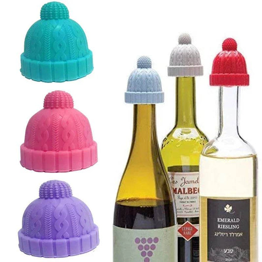 Creative Magic Hat Wine Stoppers Silicone Wine Stopper Reusable Decorative Wine Seal Stopper Cap for Wine Beverage - P12 Hub Europe