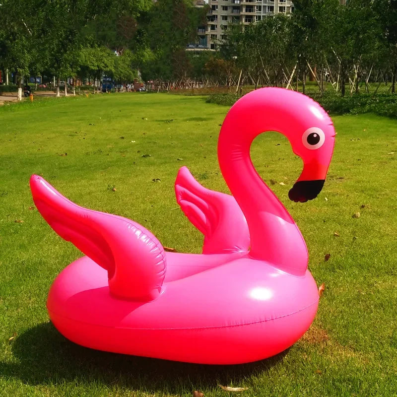 Baby Kids Swimming Floats Cartoon Ring Safety Swimming Ring Inflatable Swim Float Seat Boat Water Fun Pool Toy Gift for Baby Kid