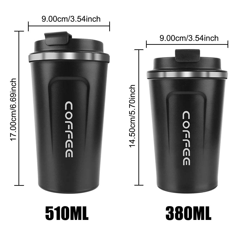 Leak-Proof Stainless Steel Travel Mug - P12 Hub Europe