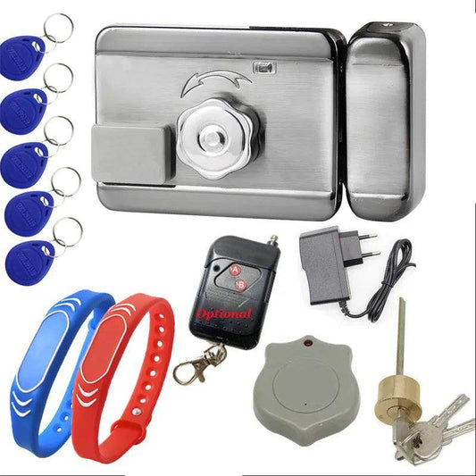 Electric Rim Lock 12V RFID Wristband, eWeLink WiFi, Remote - P12 Hub Europe