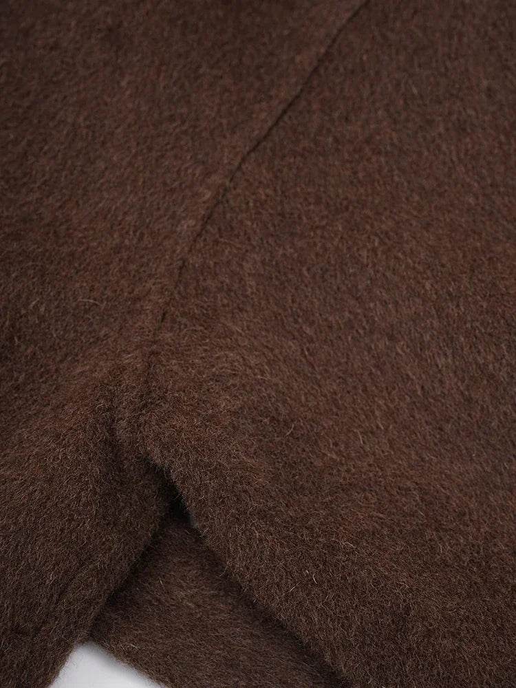 Fox Fur Wool Coat - P12 Hub Europe