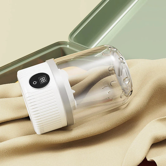 Wireless washing machine portable underwear cleaner 1L mini Socks Washing Machine Automatic Dehydratable Laundry Bucket