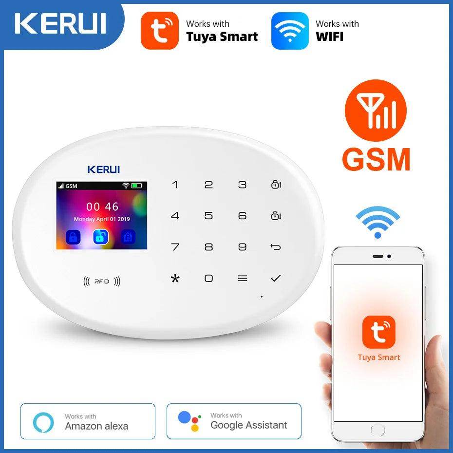 GSM WiFi Alarm | Tuya, Alexa | Home Security, RFID - P12 Hub Europe