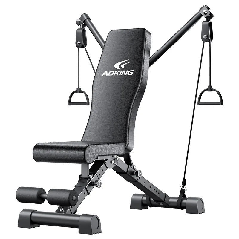 Dumbbell Stool Fitness Chair Bench Press Crunches Assistive Equipment Barbell Asuka Folding Multifunctional Stool