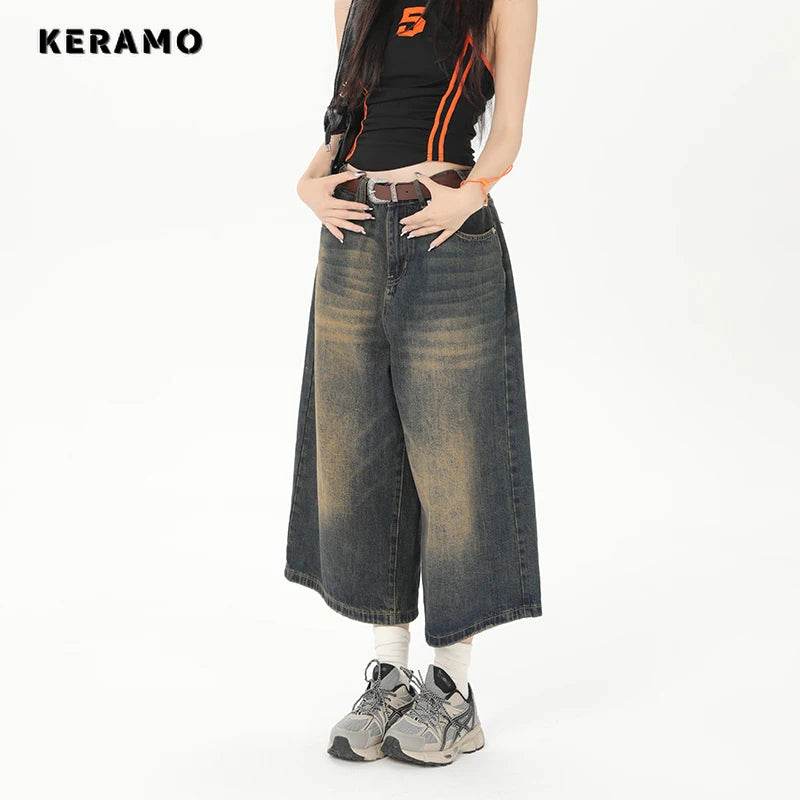Vintage Wide Leg Shorts - P12 Hub Europe
