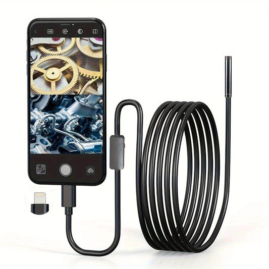 Endoscope 8mm iOS IP67, 8 LED, 1-10M Cable - P12 Hub Europe