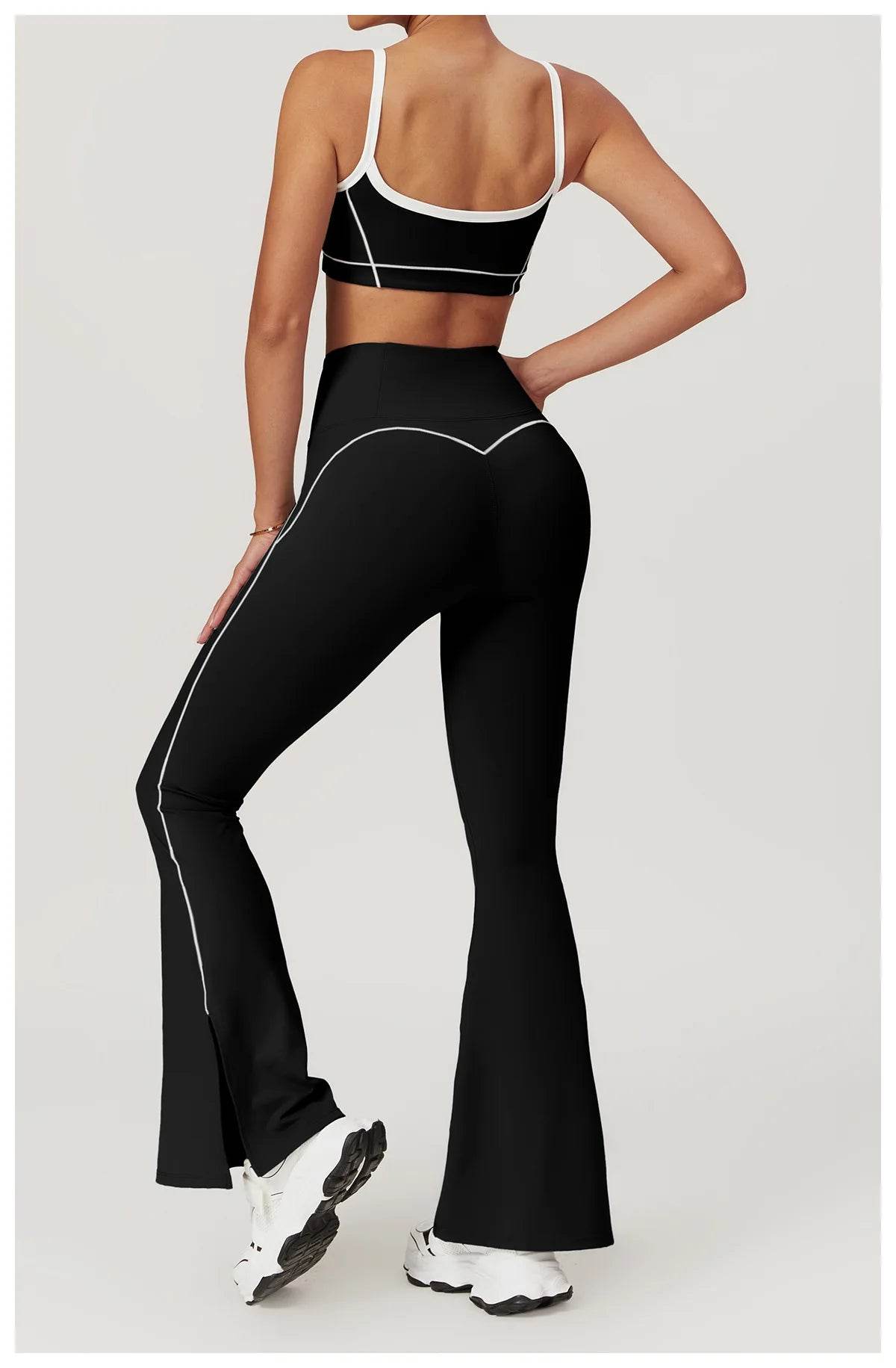 Women's High Waist Flare Set - P12 Hub Europe