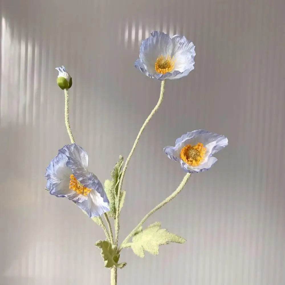 4 Head Artificial Flowers Bouquet Poppy Fake Flowers For Home Decor Garden Party Wedding Decoration Diy Accessories - P12 Hub Europe