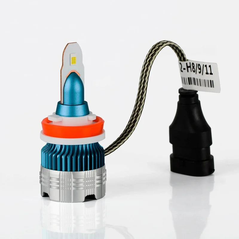 Car high brightness spotlight LED front headlights H11 motorcycle modification replacement Mi2 headlights plug and play