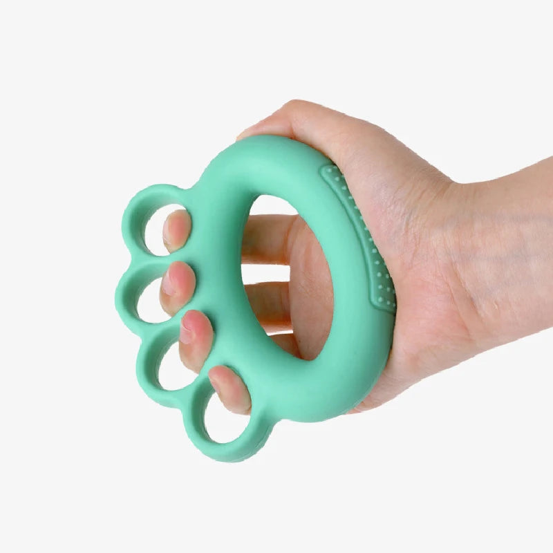 Silicone Adjustable Hand Grip Finger Trainer Exercise Carpal Expander Muscle Workout Gym Fitnes Strengthener