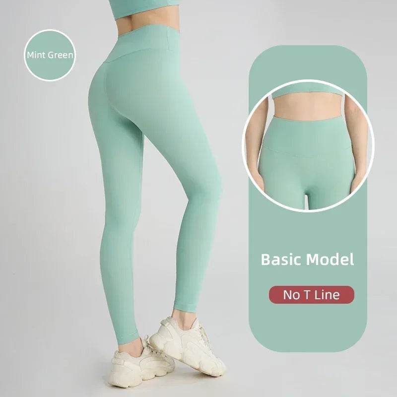 Women's Full-Length Yoga Leggings - P12 Hub Europe