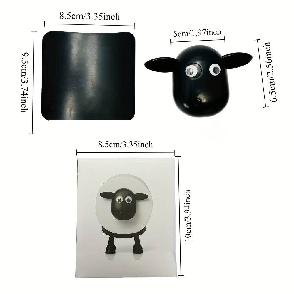 1pc/3pc Cute Sheep Dog Shape Toilet Tissue Rack Free Standing Storage Roll Paper Holder Animal Shape Decorative Toilet Paper Rac - P12 Hub Europe