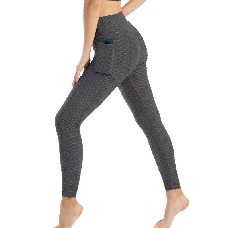 Women's Pocketed Bubble Leggings - P12 Hub Europe