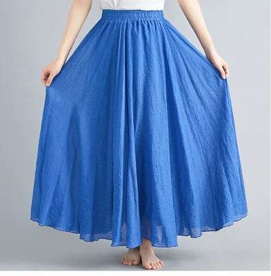 Mori Girl Cotton Linen Skirt - P12 Hub Europe