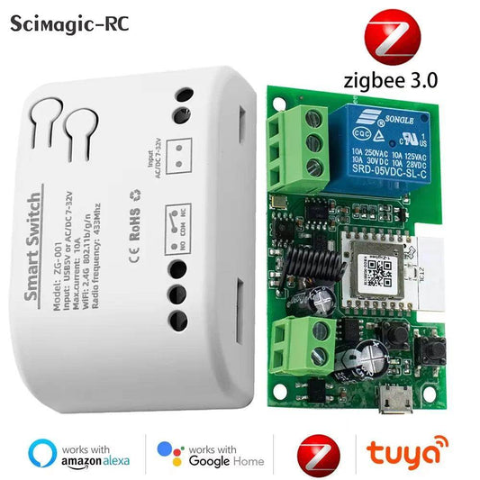 Garage Door Opener WiFi Works with Alexa and Google - P12 Hub Europe