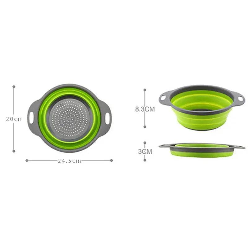 Collapsible Silicone Strainer Basket - P12 Hub Europe