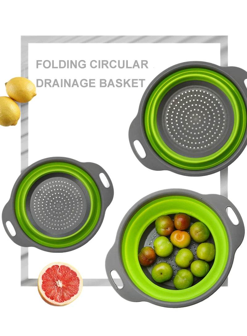 Folding Silicone Drain Basket - P12 Hub Europe
