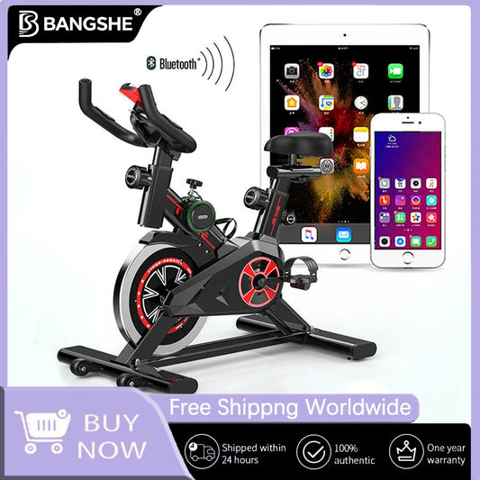 Silent Smart Power Bike for Indoor Exercise - Weight Loss and Fitness Solution for Home Use, Perfect for a Healthy Lifestyle
